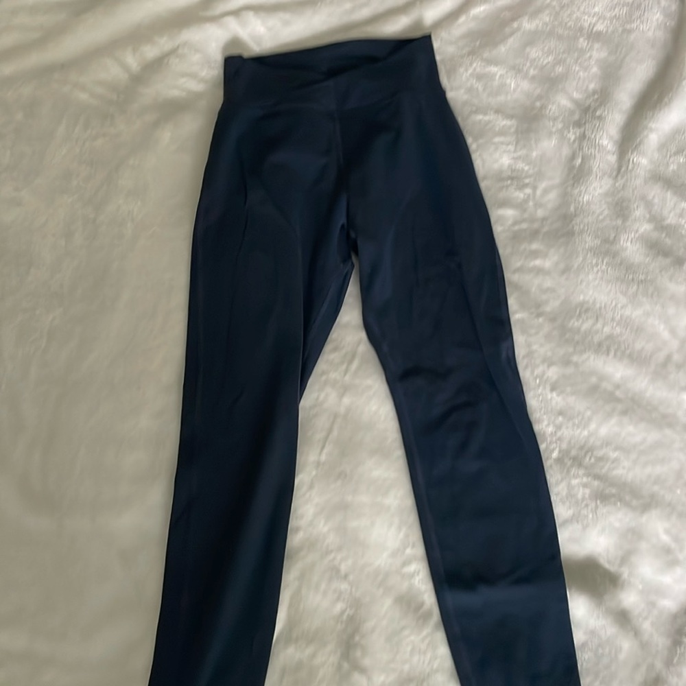 Alphalete Surface Path Leggings Navy Blue